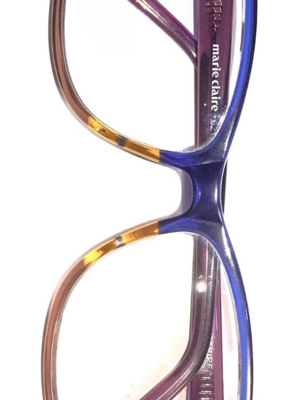 Marie Claire Blue Stripe Multi-Color "Frames Only" 52 15 140